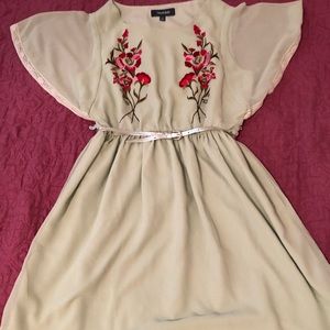 ModCloth Emulate Ethereal Embroidered Dress